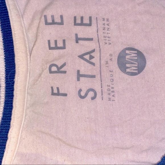 Laguna Ringer Cropped Baby Tee - Picture 4 of 5